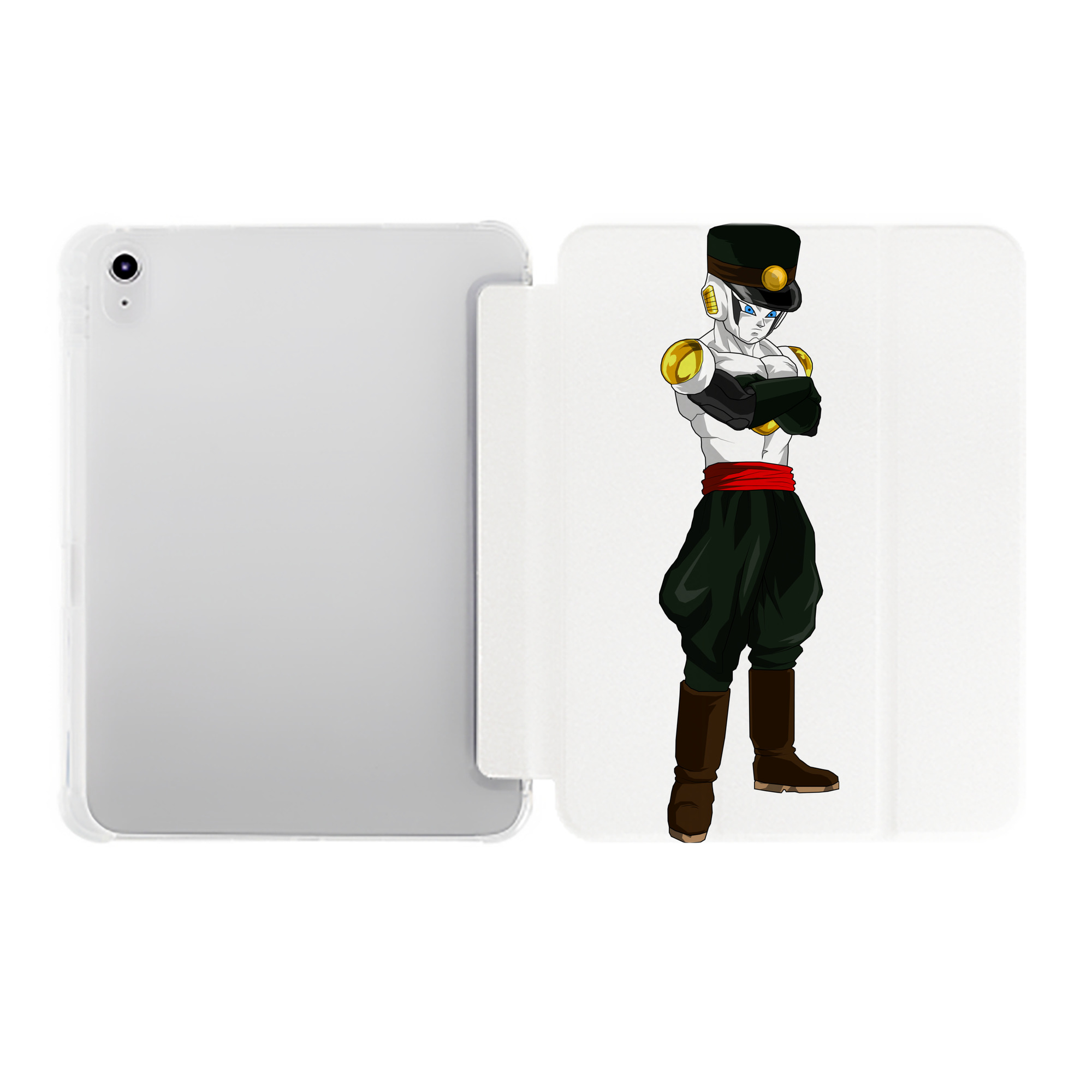 （画像用） ドラゴンボール DRAGON BALL IPad ケース ペン収納付き 三つ折りスタンド PUレザー×シリコン 対応機種9.5/10.5/10.9インチ